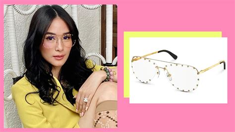 heart evangelista louis vuitton glasses|LOOK: All the details of Heart Evangelista’s Head.